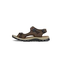Woodlands Men's Nolan Sandal, Brown, UK 10/US 11