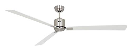 Casafan Ventilador de Techo Eco Neo III 180 cm Cromado Color Wengué Gris