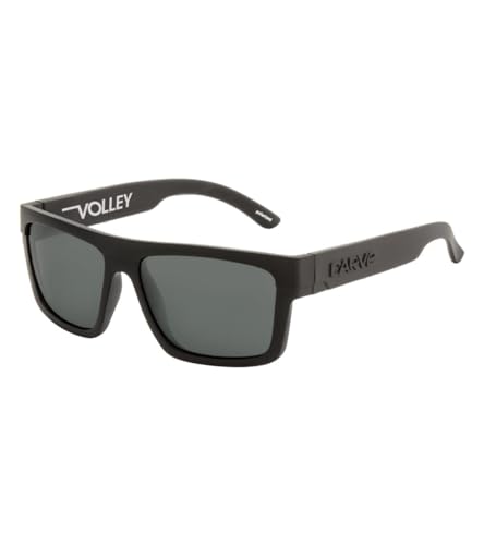 Carve 5010-IJ Volley Matte Black Grey/Polarized Hydrophobic Lens