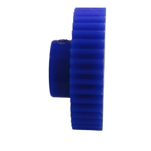 Cylindrical Drive 1pc Nylon 1.25 Module 10T 12T 14T 15T 16T 18T 19 Teeth Plastic Spur Gear with Step 1.25M Straight Teeth Pinion 6mm Bore Rack Machinery(14 Teeth)