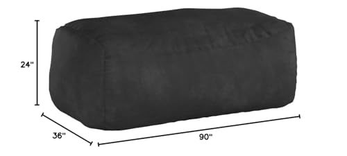 Sofa Sack AMZBB-7LG-CS03 Bean Bag Lounger - Plush Bean Bag Sofas With Super Soft Microsuede Cover - Xl Memory Foam Stuffed Lounger Chairs thumb #2