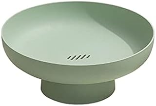 Candy Plate Nordic Cookies Home Organizer Living Room Snack Rack Storage Trays Fruit Basket Table Decoration Food Storage Dish(Green)