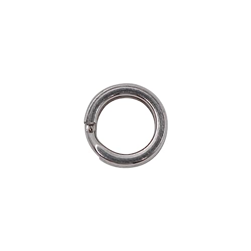 VOANZO 200PCS Fishing Double Split Rings Kit High Duty Stainless Steel Split Ring Set Fishing Lures Connectors Double Loops - Image 2