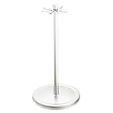 Küchenutensilien Halter - 21,7x44,5cm 360-Grad Drehbarer Arbeitsplatz Organizer, Mehrere Haken für Kochlöffel Schöpflöffel Rührstäbe | Praktisches Küchenzubehör für Haushalt Restaurant Schreibtisch