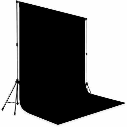 Fondo Negro para Fotografía 10x10ft Lona Profesional miniatura 3