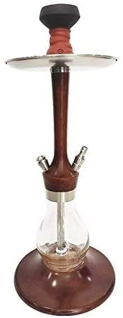 LSZ Shisha-Set 1 Schlauch Holzhukahn Shisha Set, Rauchen Tasse Huka for Zuhause und Partys Shisha-Set (Color : A)