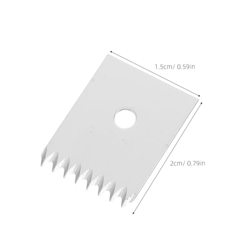 Alasum 6 Pièces Lame de Rechange en Acier Inoxydable Argenté pour Machine à Lier Les Plantes, Réduit la Déchirure des Branches et Fibres, pour Jardin et Verger – vue 2