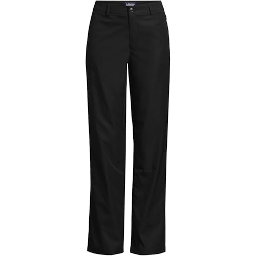 Lands' End Women's Active Performance Chino Pants 14 Black3