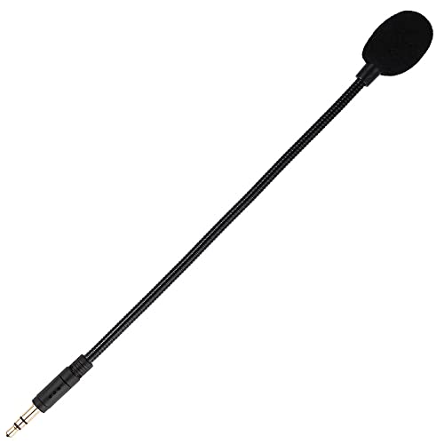 Image of Phone Microphone for Headphone Jack - 3.5mm AUX - 7.5 Inch Detachable | Detachable Mini Mic 3.5 mm Jack, Small Plug in Attachment