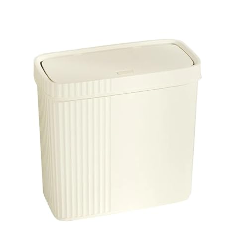 Cubo de basura estrecho para inodoro que evita olores en el baño