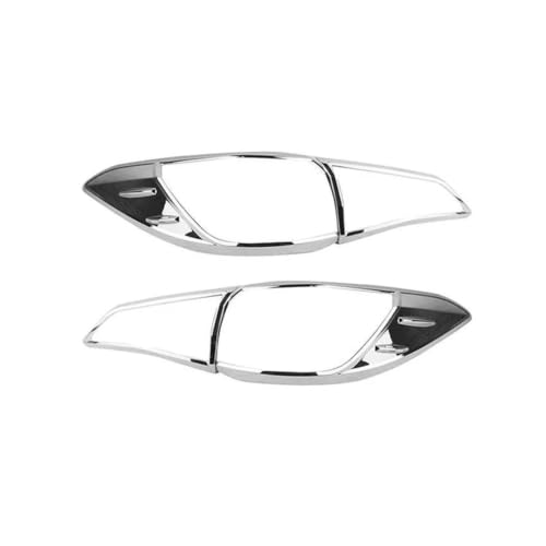 Cubierta de luz trasera premium en ABS cromado para Toyota Yaris Sedan diseño alta precisión