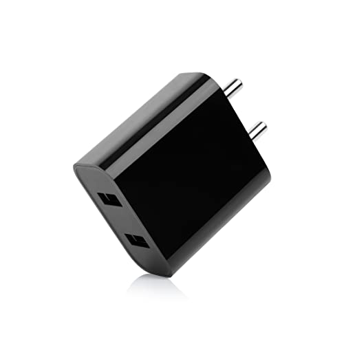 Mi USB 18W Dual Port Charger|Dual USB Port|Certified Qualcomm Quick Charge 3.0| Compatible for Mobile, Headphones, TWS, Game Console, Power Banks|Compatible for Redmi Phones as Well*