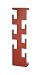 Produktbild HAKU Möbel Wandgarderobe Korallenrot, Stahl - Maße: B 15 x H 60 x T 8 cm, Style: Modern