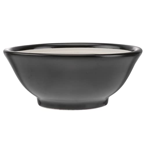 Hemoton Ceramic Grinding Bowl Japanese Style Bowl Suribachi Food Containers for Home Kitchen Restaurant
