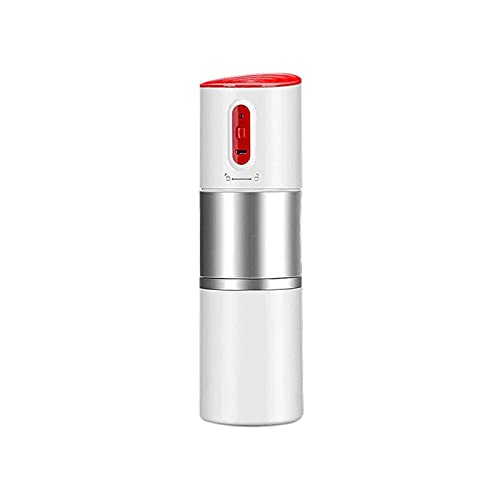 WGLL Molinillo de café eléctrico, USB Molinillo de Especia Recargable eléctrico con 304 Cuchilla de Acero Inoxidable…
