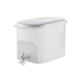 Amplia aplicación: la jarra de agua fría tiene una gran capacidad para suficientes bebidas, es perfecta para fiestas en casa, bebidas diarias, viajes, actividades al aire libre y más ocasiones, fácil y cómodo de llevar.