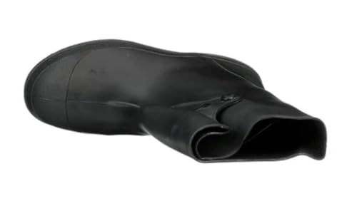 Image of TINGLEY 35121 Workbrutes Rubber Overshoe, Waterproof Slip-On Shoe Cover for Work Shoes & Sneakers, Durable Protection for Low-Profile Footwear, Black