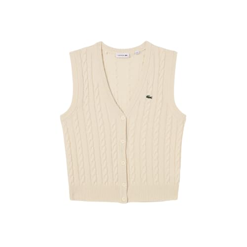 Image of Lacoste Women's Sleeveless Cashmere Cardigan