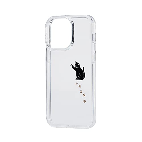 �G���R�� iPhone 14 Pro Max �P�[�X �J�o�[ �ϏՌ� �Ռ��z�� �n�C�u���b�h �y�� Apple�e�N�X�`�� �����S �A�b�v�� �}�[�N �C���X�g ���l�R PM-A22DTSGCAT