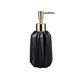 Photo Gallery yqinqin83b dispenser di sapone dispenser di sapone creativo for la casa con flacone a pompa a forma diamante in ceramica da 300 ml dispenser sapone bagno(nero) Photo Gallery yqinqin83b dispenser di sapone dispenser di sapone creativo for la casa con flacone a pompa a forma diamante in ceramica da 300 ml dispenser sapone bagno(nero)