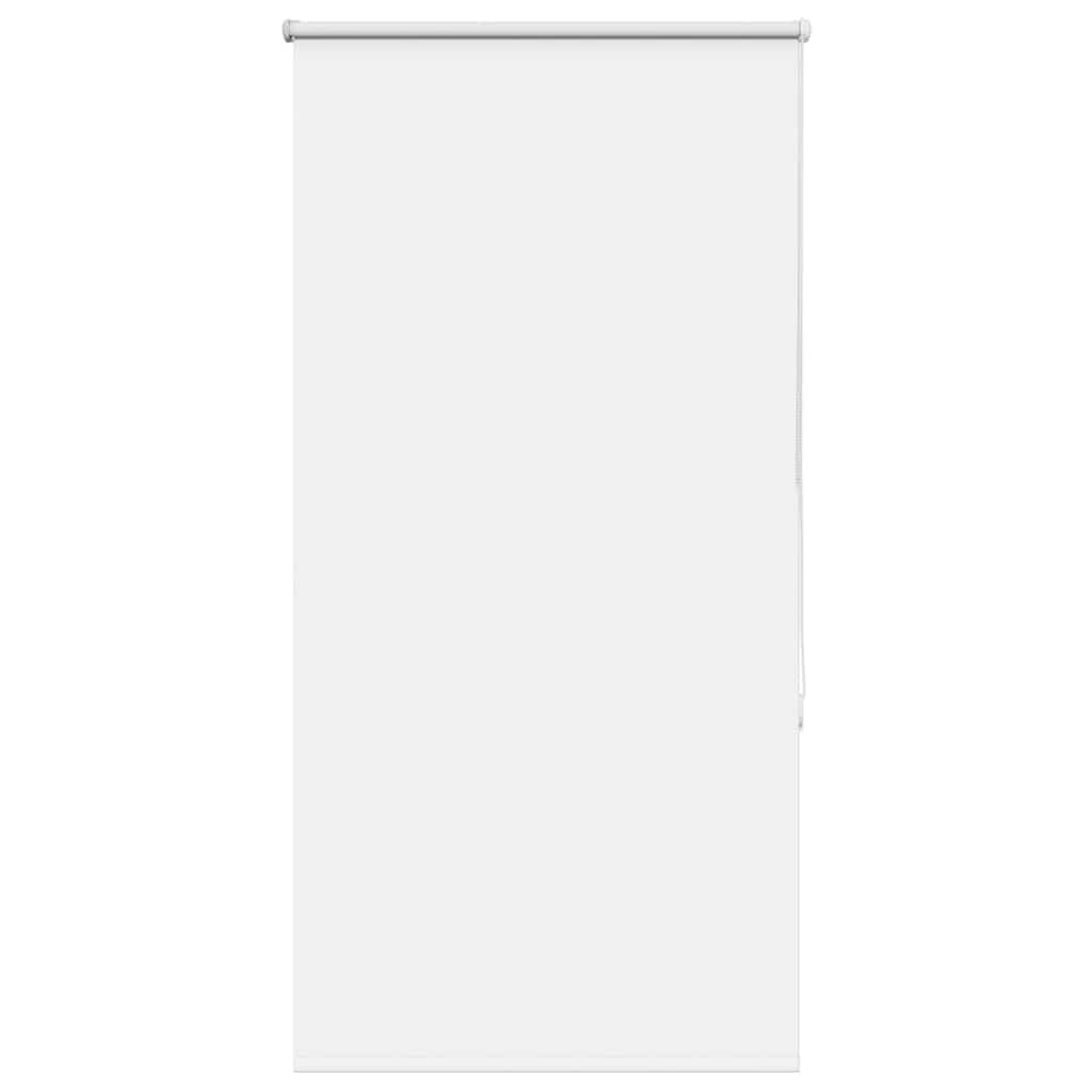 Vidaxl White Roller Blind Blackout 80X150 Cm - Privacy & Light Control - Durable Polyester With Flexible Mounting Options Size 1.6