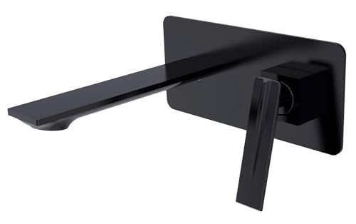 Besco BU-AS-CZ, Grifo de lavabo empotrado Aspira, Black