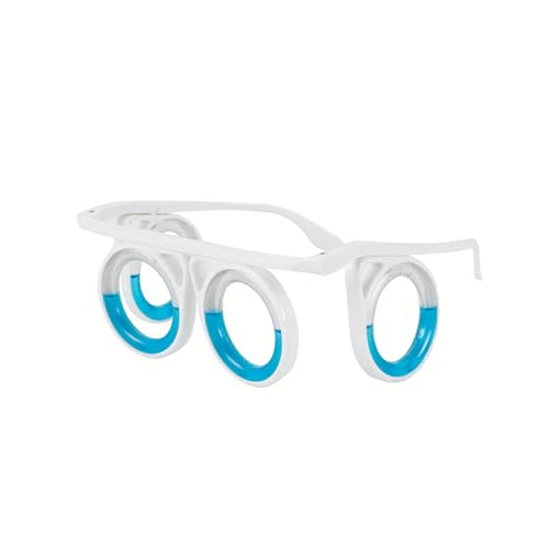 IOIUSKKU Disfrute de las gafas antienfermedad de viaje sin deformación gafas de viaje antimareos portátiles plegables sin lentes