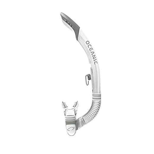 OCEANIC 07.1110.29 - Ultra SD Snorkel, Clear/Titanium