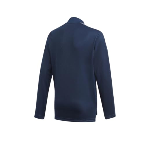 adidas Youth Soccer Condivo 21 Track Jacket - Made from Recycled Material, Moisture-Absorbing, (US, Alpha, Large, Regular, Regular, Navy)2
