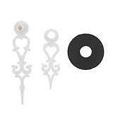 Précision de l'heure : les aiguilles précises et les pièces de rechange pour horloges mécaniques offrent une précision optimale, garantissant un fonctionnement fiable de l'horloge murale dans les environnements. aiguilles dorées, pièces détachées pour horloges