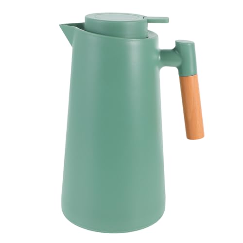 PRETYZOOM 34oz Termo para Agua Caliente de Jarra Térmica de Dispensador de Bebidas para Cafetera Uso Fiestas Recipiente Aislante Revestimiento de Vidrio