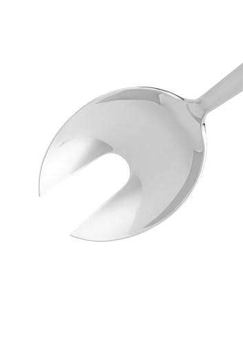 Foto von RÖSLE Salatbesteck VS 600, Hochwertige Salatschöpfer aus Edelstahl 18/10 zum Servieren von Salat, Servierbesteck-Serie, hochglänzend, spülmaschinengeeignet, 28 x 5.8 x 0.3 cm, Silber