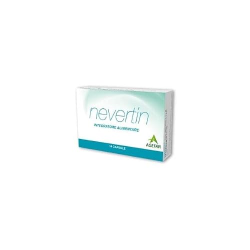 Agefar Nevertin 14 capsule - integratore alimentare per ridurre stress ossidativo e invecchiamento