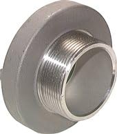 Storz-Kupplung G 2-1/2"(AG), 65, Aluminium (geschmiedet) Werkstoff:Aluminium (geschmiedet)