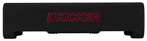 Kicker 49L7Tdf102 Down-Firing Loaded Enclosure|2-Ohm Impedance|Fitted With 46L7T104 10" Subwoofer|500 Watts Rms|1000 Watts Peak|Compact Design|Legendary Sound Quality|Car,Truck,Suv,Van #TOP3