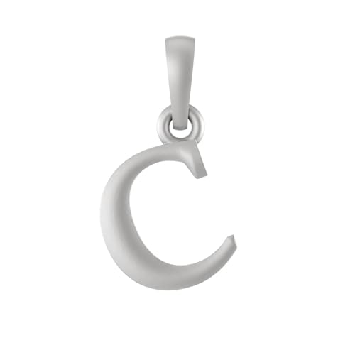 Colgante de cadena de plata seguro para evitar alergias en niños con inicial S Mtrolls 3