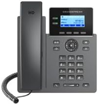 GRP2602W VoIP SIP Wi-Fi Telephone, 2 x Fast Ethernet, 2 x line Keys, AC only (Adapter Included, no PoE Support), 2.21 inch LCD, HD Audio, RJ9 Jack.