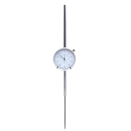 HFS Dial Indicator, 0-4" Range, 0.001" Graduation, 1/4" Lug Back