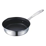 アサヒ軽金属 フライパン ミニ 天使のフライパン 18cm コンパクト ステンレス IH ガス火 対応 焼き 炒め オーブン 少人数 お弁当 浅型 2人分 時短 軽量 簡単調理 キッチン ギフト カタログ 公式