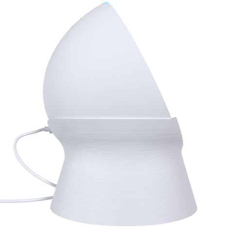 Suporte Base Elevação de Mesa Com Organizador de Cabo Compatível com Alexa Echo Pop