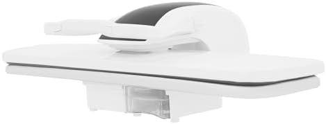 Large 1600W Digital Iron with Touch Screen & Voice Prompts, 5 Fabric Settings, Overheat Protection - Professional Clothes Iron for Effortless Fabric Care