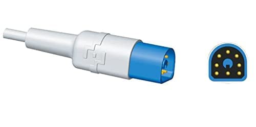 MP20 8 PIN SPO2 Probe 3 MTR (Adult Rubber)-picture-32