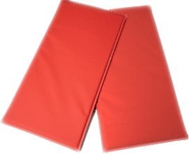 Gym Mat - Crash Mat - Exercise Mat (5ft x 3ft x 2in) - British made (Red)