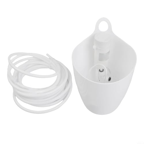 Bomba de drenaje de aire acondicionado automática USB, eliminación eficiente de condensado, motor silencioso de 5 V 1 W, caudal de 450 ml/min, se adapta a sistemas de refrigeración 1-3P (5 metros)
