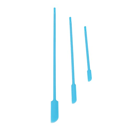 Raspador de Espátula de Silicone, Design de Dupla Face Cauda Macia Limpa Raspador de Silicone Cosmét