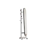 Cuenta con una estructura metálica que combina un atractivo decorativo con un diseño elegante, realzando su calidad general. Su gran diámetro de 45 x 180 cm garantiza que puedas ver tu cuerpo entero de un vistazo.
