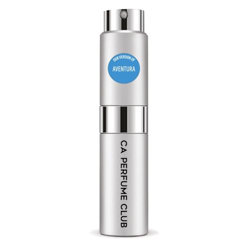 CA Perfume Impression of Aventura for Men Chypre Fruity Scent Long Lasting Cologne for Men Eau De Parfum Travel Size Refillable Atomizer Spray 0.27 Fl Oz 8ml