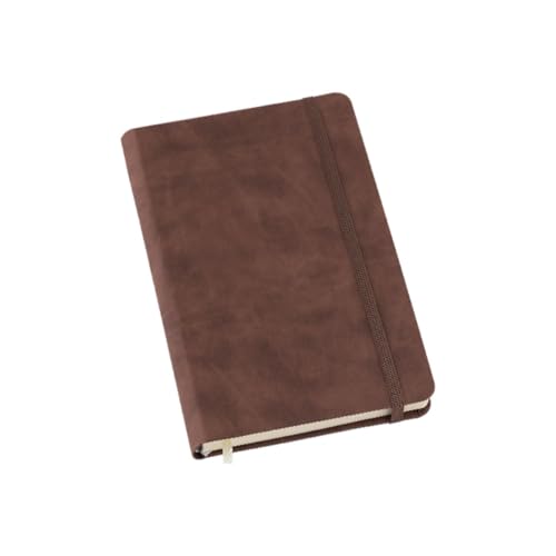Caderno Moleskine Pequena Marrom 10x15 Com Pauta 80 Folhas Cadern...