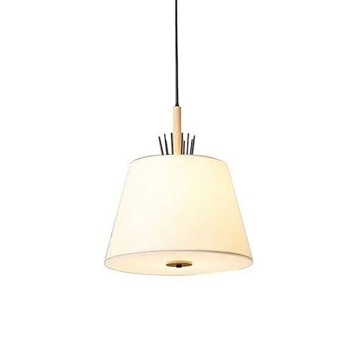Lustres en tissu grand tambour rond pour illuminer vos tables de restaurant