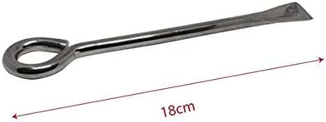 UNEQUETREND Solid Stainless Steel Coconut Breaker with Opener Rod Tool, Set of 2